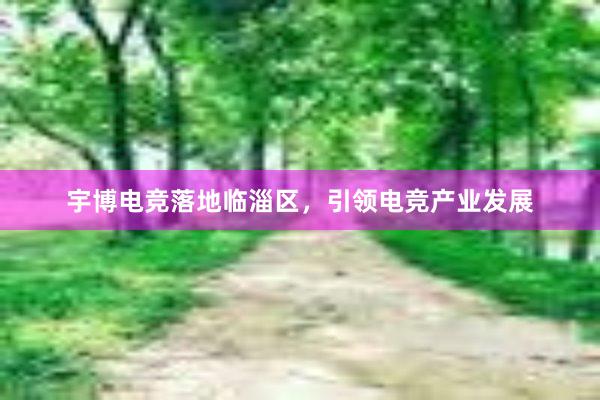 宇博电竞落地临淄区，引领电竞产业发展